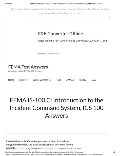 Describe the NIMS management characteristics that are the foundation of the ICS. . Command is fema answer
